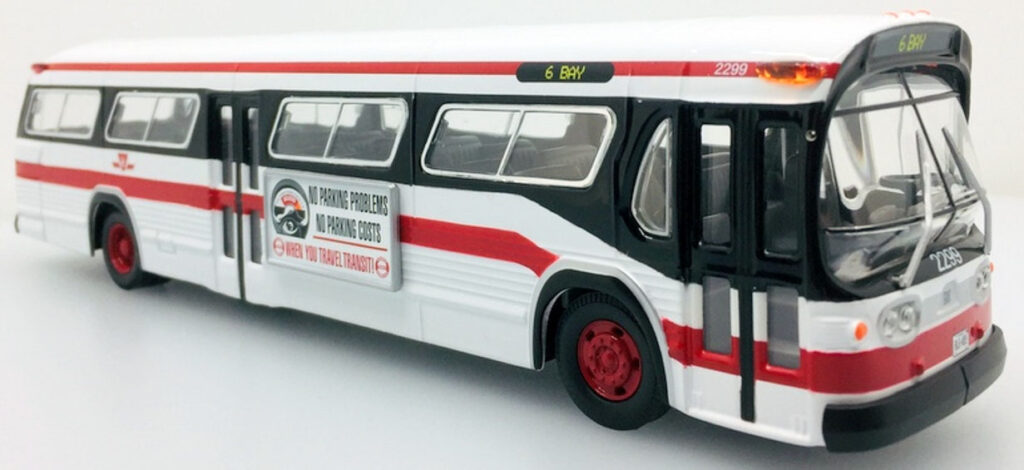 Corgi Fishbowl Transit Bus TTC Toronto Transit Commission Rebuilt Livery C54323