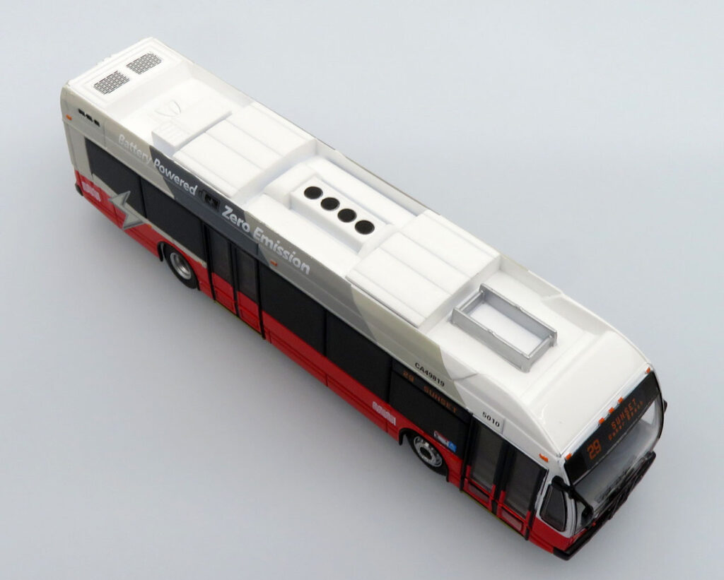Iconic Replicas Nova LFSE Transit Bus MUNI San Francisco 87-0503