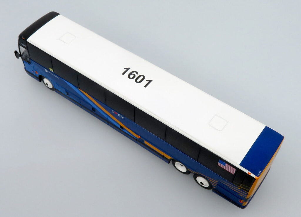 Daron Prevost X345 Coach Bus MTA NYC Transit NY2075