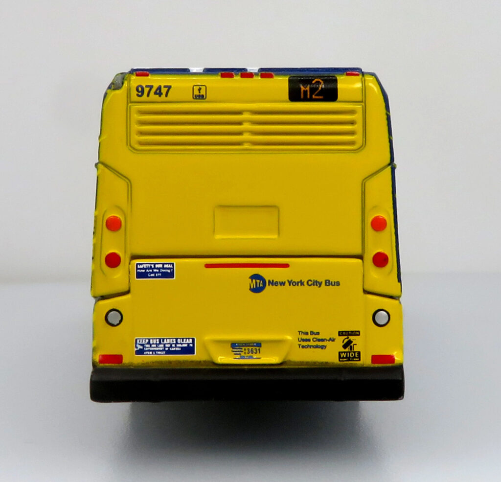 Iconic Replicas Nova LFSH Transit Bus MTA NYC Transit 87-0635