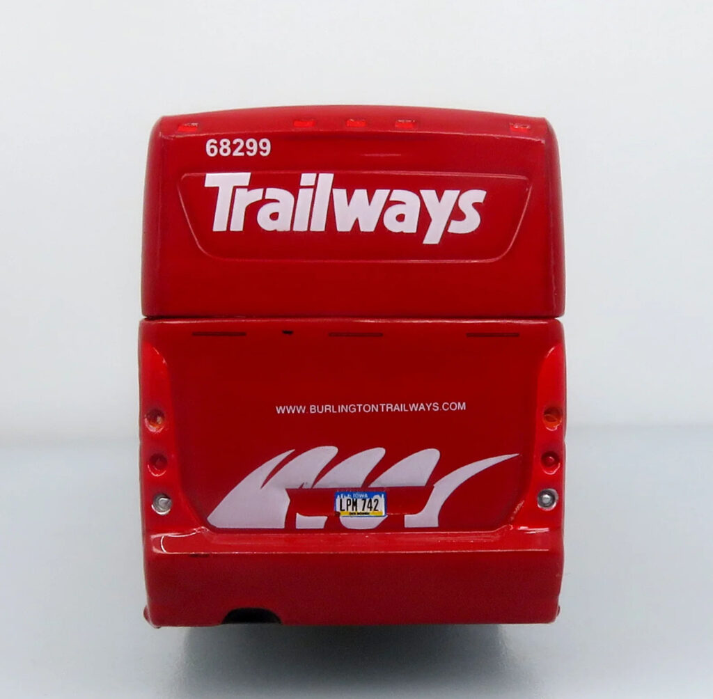 Iconic Replicas MCI D4520 Coach Bus Burlington Trailways 87-0661