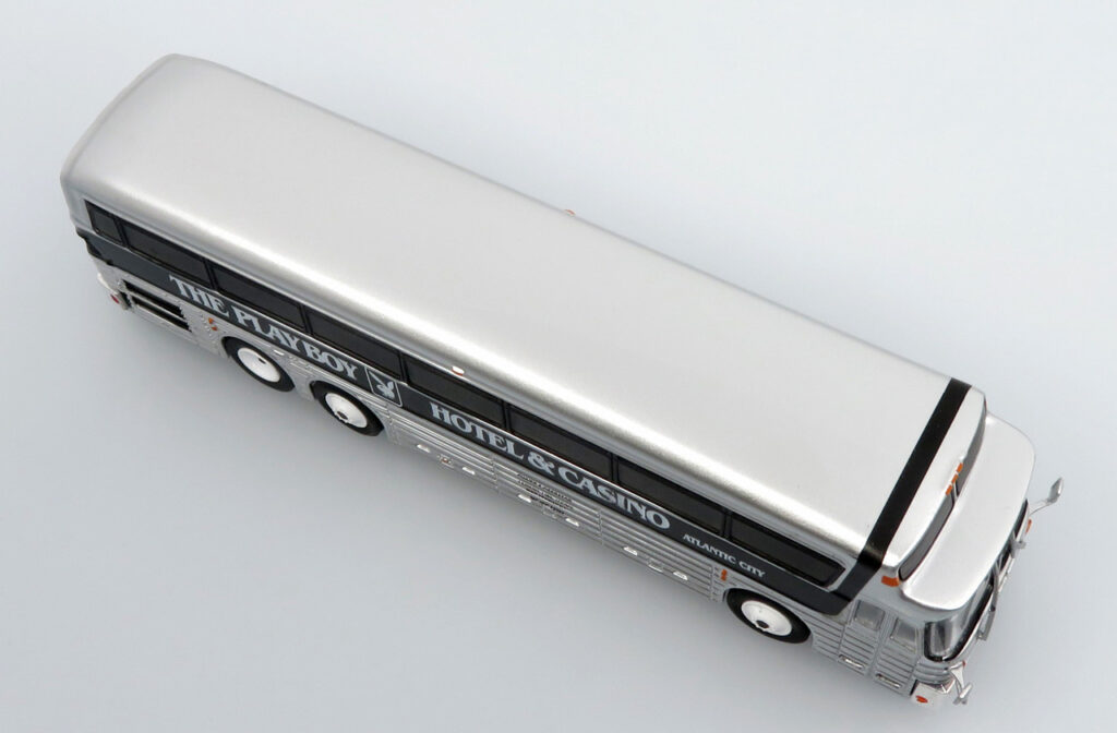 Iconic Replicas Eagle 5 Coach Bus Playboy Hotel & Casino Atlantic City 87-0560