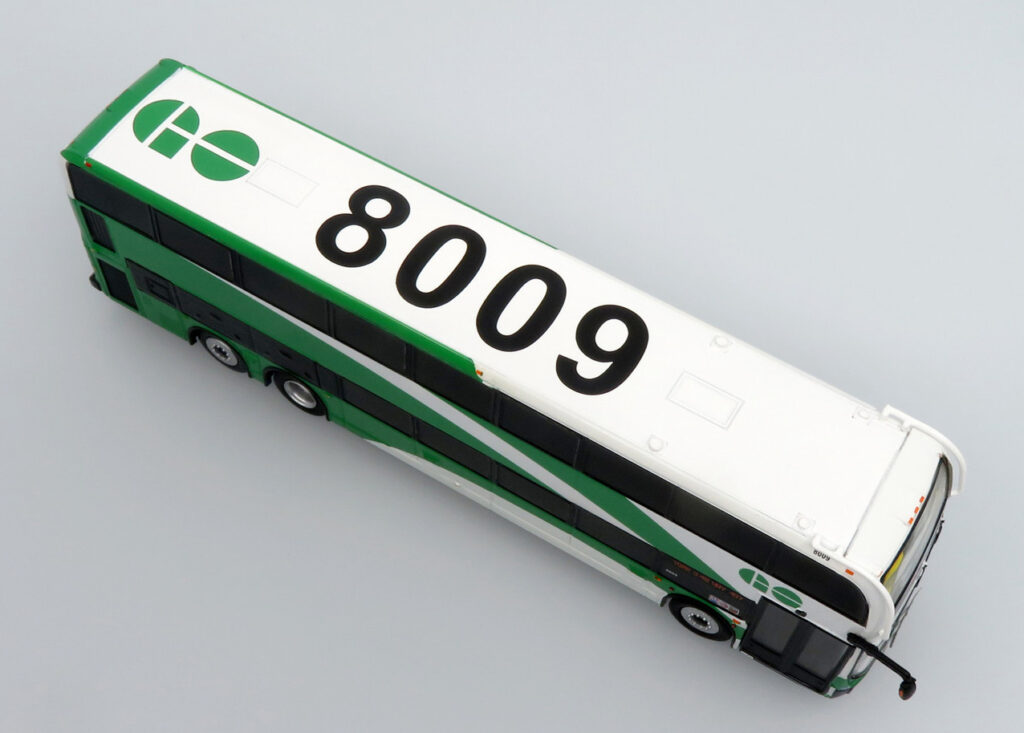 Iconic Replicas Alexander Dennis Double Decker Bus GO Transit Canada 87-0553