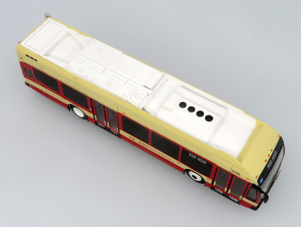 Iconic Replicas Nova LFSH Transit Bus Hamilton Street Railway 150th Anniversary Canada 87-0624