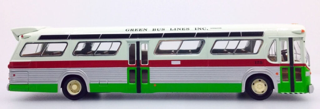 Corgi Fishbowl Transit Bus Green Bus Lines New York C54315