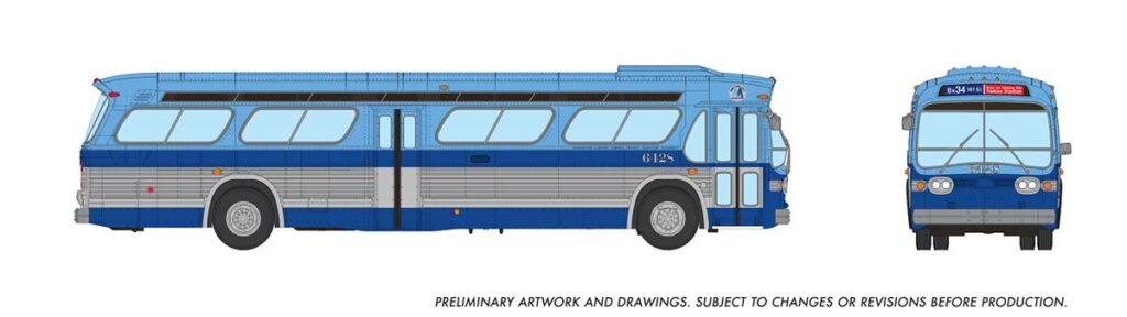 Rapido New York City Transit Authority 2 Tone Blue Livery