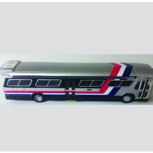 Corgi GM Fishbowl Bus CTA Chicago Bicentennial Edition C54319