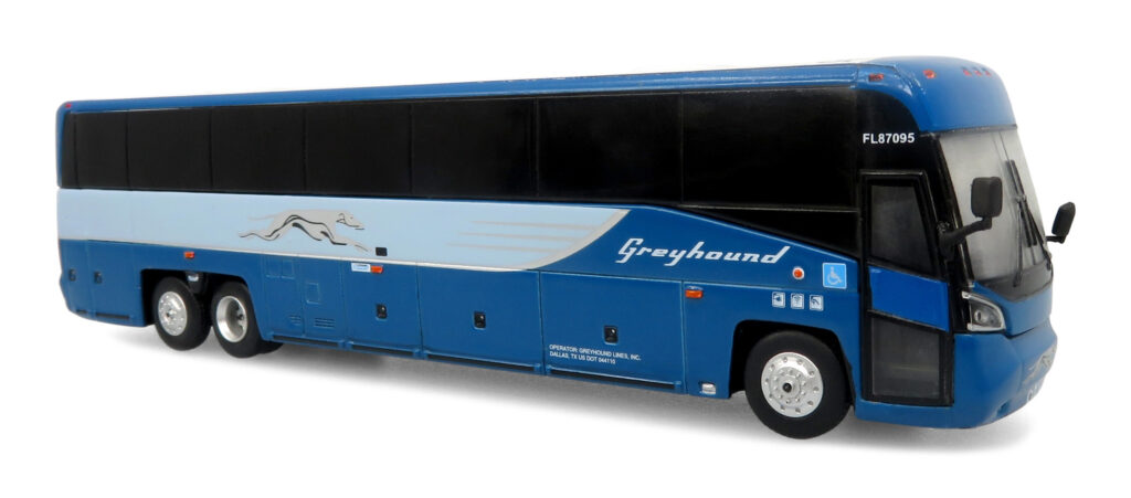 Iconic Replicas MCI D4520 Coach Bus Greyhound 87-0654