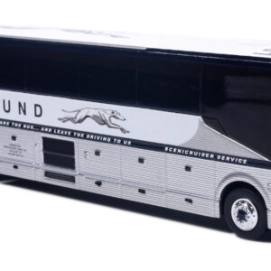 Iconic Replicas Prevost H345 Coach Bus Greyhound Vintage Livery 87-0659