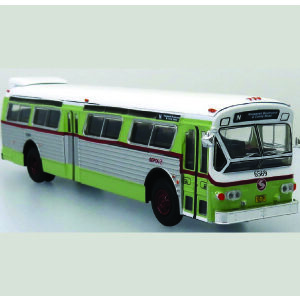 Iconic Replicas Flxible Fishbowl Transit Bus Septa 87-0290