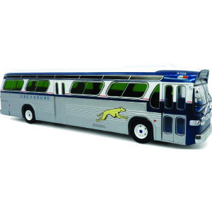 Iconic Replicas GM Fishbowl Transit Bus Greyhound Bus Lines 43-0668