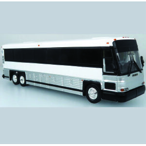 Iconic Replicas MCI D4000 Coach Bus Blank-White 87-0483
