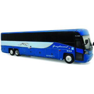 Iconic Replicas MCI D4520 Coach Bus Greyhound 87-0654