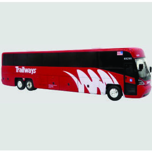 Iconic Replicas MCI D4520 Coach Bus Trailways 1/87 Scale-HO Scale 87-0661