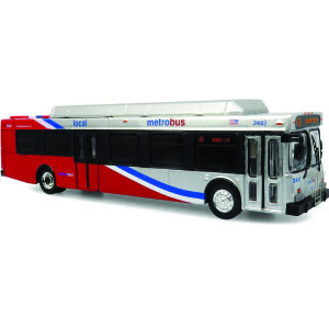 Iconic Replicas New Flyer C40 DC Transit Bus 87-0647