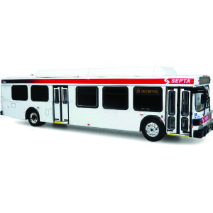 Iconic Replicas New Flyer C40 Transit Bus Septa 87-0644