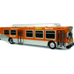 Iconic Replicas New Flyer C40LF Transit Bus LA Metro 87-0645