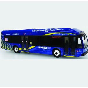 Iconic Replicas Nova LFSH Transit Bus MTA NYC Transit 87-0635