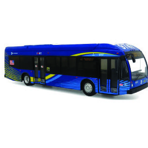 Iconic Replicas Nova LFSH Transit Bus MTA NYC Transit 87-0635
