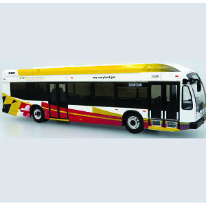 Iconic Replicas Nova LFSH Transit Bus MTA, Maryland 1/87 Scale-HO Scale 87-0634