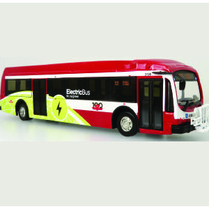 Iconic Replicas Proterra Electric Transit Bus TTC Canada 100th Anniversary Editon 87-0304