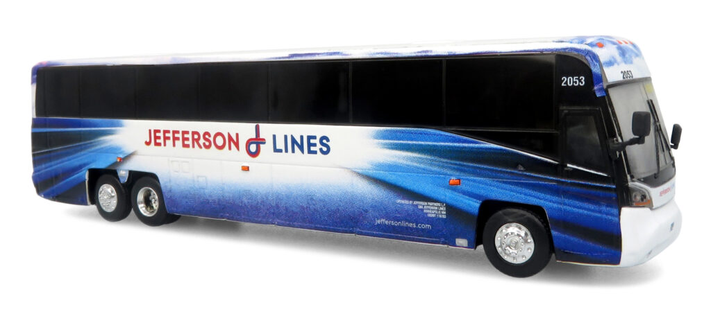 Iconic Replicas MCI D4520 Coach Lines Jefferson Lines 87-0651