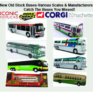 Rare New Old Stock Buses
