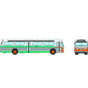 Rapido GM Fishbowl Transit Bus A-C Transit 753136