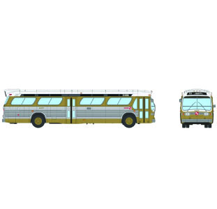 Rapido GM Fishbowl Transit Bus Septa Early Livery 753159