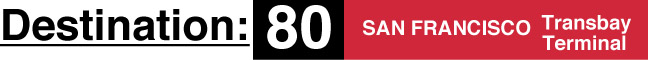 Rapido Golden Gate Transit Destination