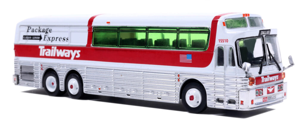 Iconic Replicas Eagle 5 Coach Bus Trailways Package Express 87-0674