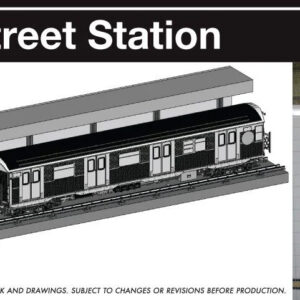 Rapido Trains New York City Subway R32 23rd Street