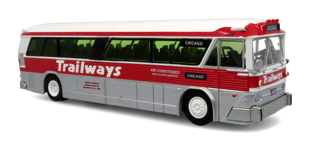 Iconic Replicas MCI MC5A Coach Bus Trailways 87-0630