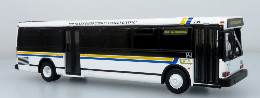 Iconic Replicas Grumman 870 North San Diego County Transit District (NCTD) 87-0618