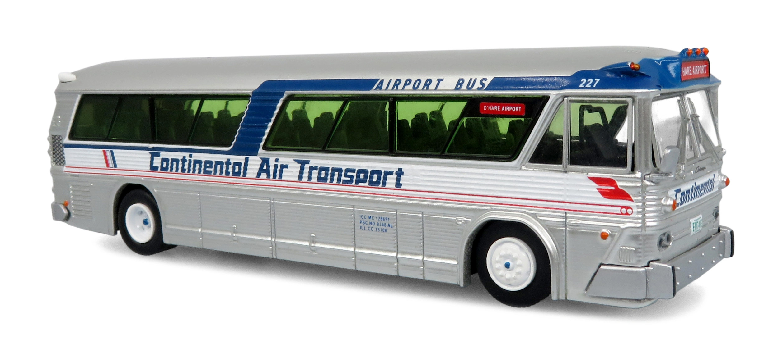 Iconic Replicas MCI MC5A Continental Air Transport Chicago 87-0627