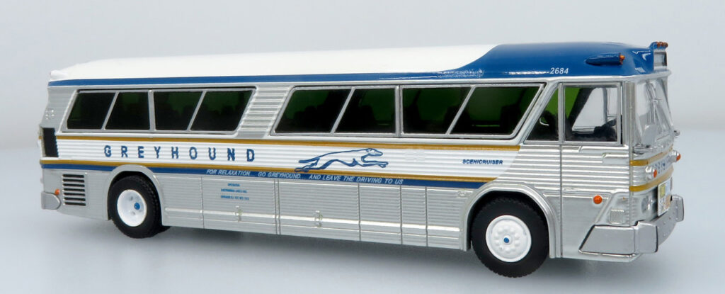 Iconic Replicas MCI MC5A Greyhound Golden Anniversary 87-0625