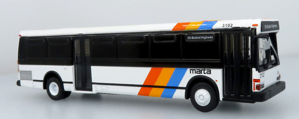Iconic Replicas Grumman 870 Transit Bus Marta 87-0623