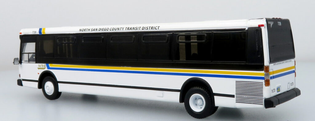 Iconic Replicas Grumman 870 North San Diego County Transit District (NCTD) 87-0618