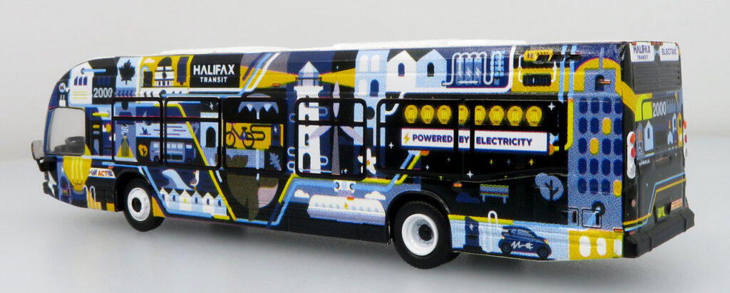Iconic Replicas Nova LFSE Transit Bus, Halifax Transit Canada 87-0564
