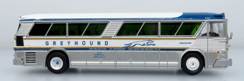 Iconic Replicas MCI MC5A Greyhound Golden Anniversary 87-0625