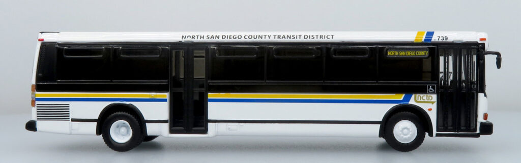 Iconic Replicas Grumman 870 North San Diego County Transit District (NCTD) 87-0618