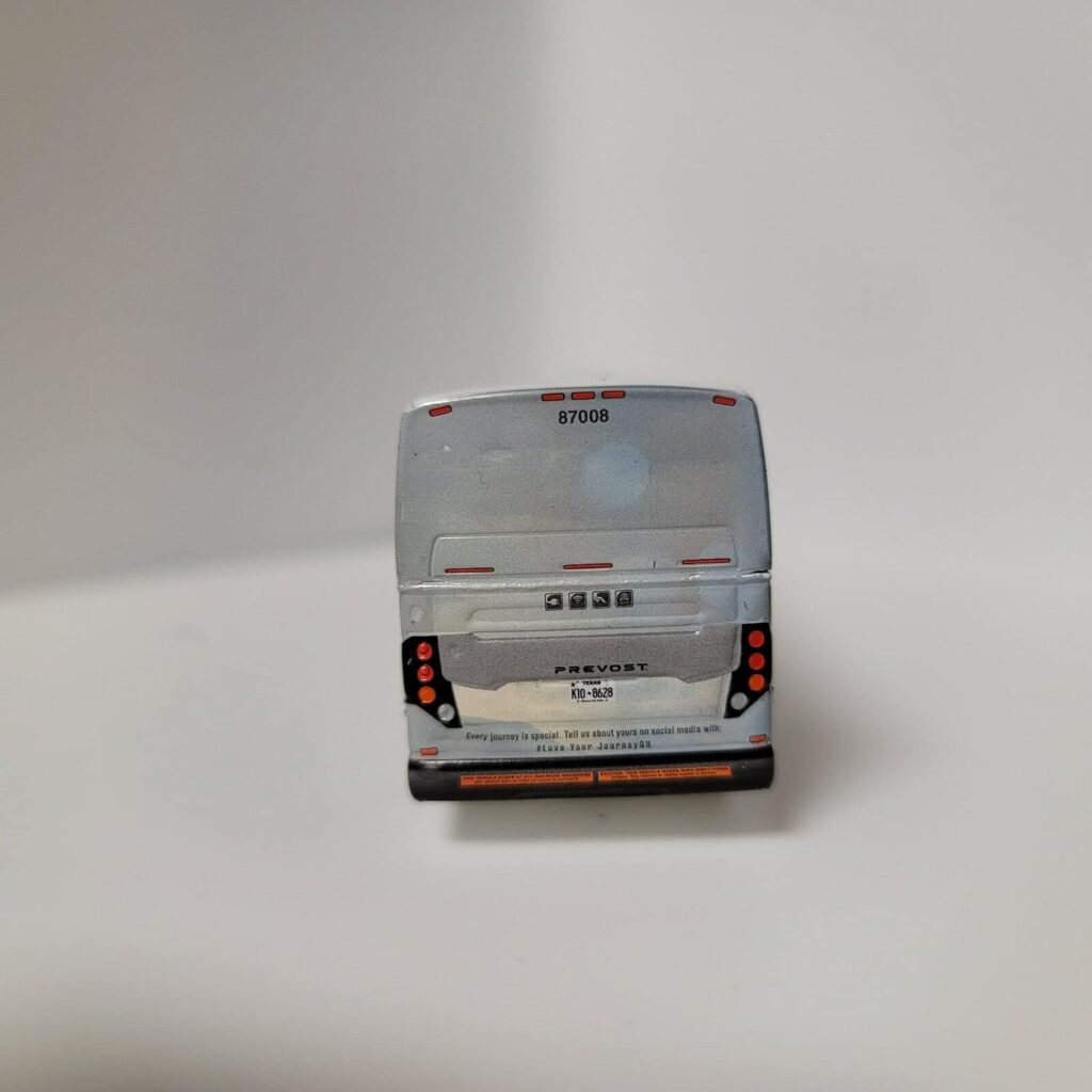 Iconic Replicas Prevost X345 Coach Bus Greyhound Love Your Journey 87-0275