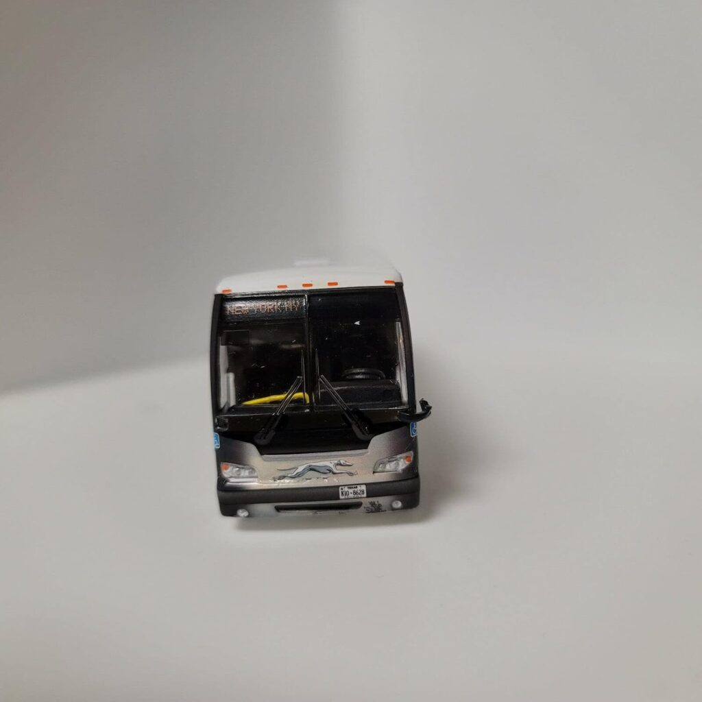 Iconic Replicas Prevost X345 Coach Bus Greyhound Love Your Journey 87-0275