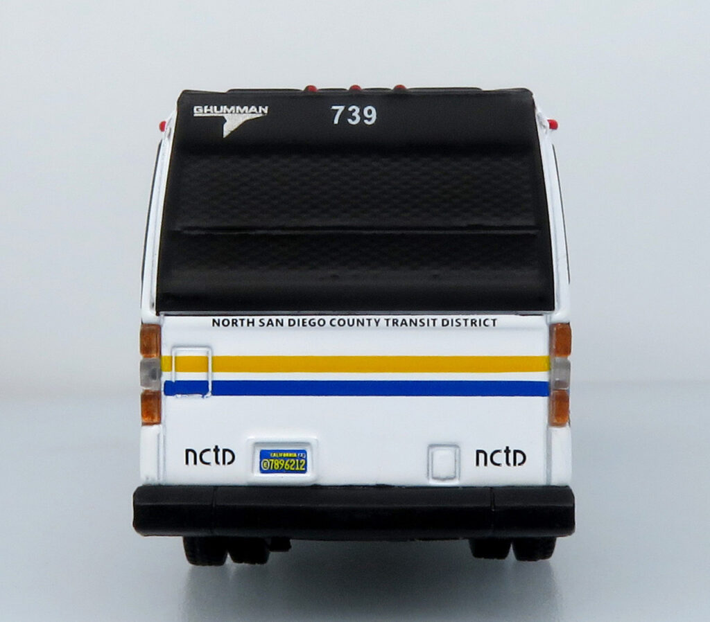 Iconic Replicas Grumman 870 North San Diego County Transit District (NCTD) 87-0618