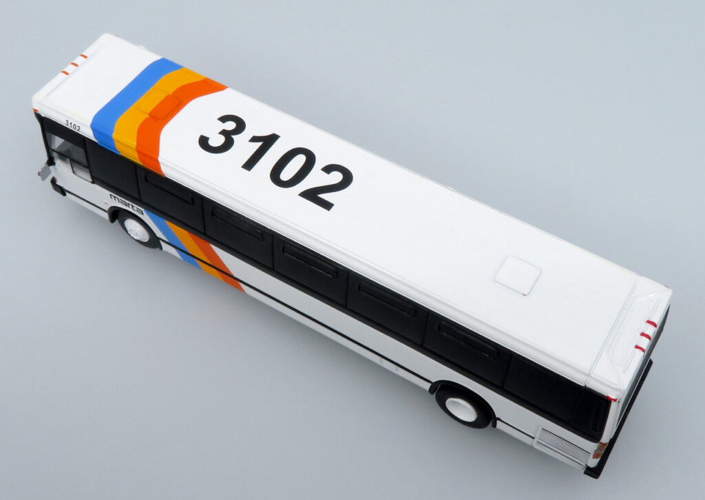Iconic Replicas Grumman 870 Transit Bus Marta 87-0623