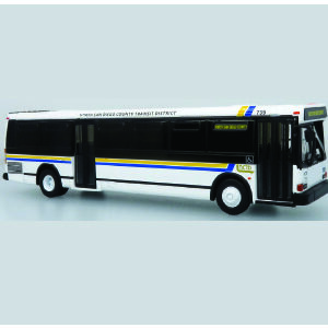 Iconic Replicas Grumman 870 North San Diego Transit District 87-0618