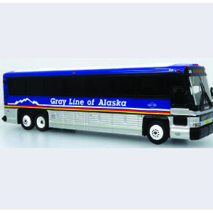 Iconic Replicas MCI D4000 Gray Line Of Alaska 87-0621