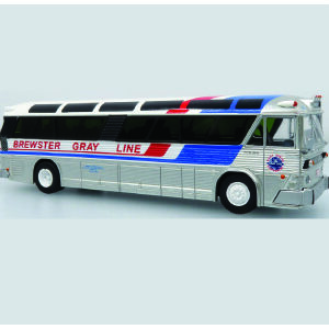 Iconic Replicas MCI MC-5A Coach Bus Bewster Gray Line, Canada 1/87 Scale-HO Scale 87-0628