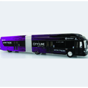 Iconic Replicas New Flyer Xcelsior Articulated Transit Bus Spokane Transit Washington 87-0607