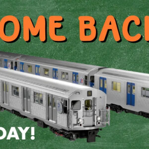 Rapido New York City Transit Authority R32 Subway Cars